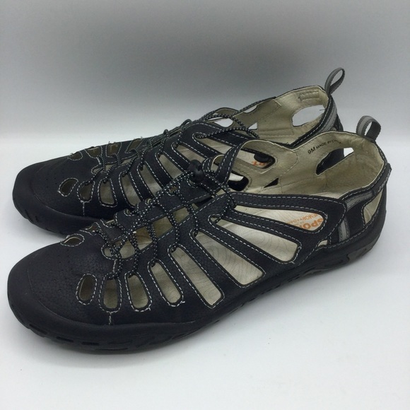 Jambu Shoes - J Sport by Jambu Black Sport Walking Shoes
